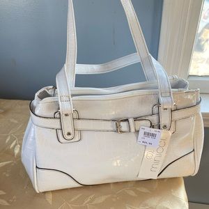 White purse